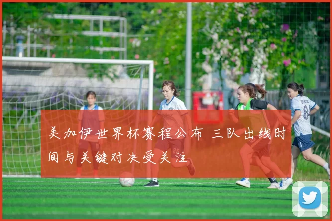 美加伊世界杯赛程公布 三队出线时间与关键对决受关注