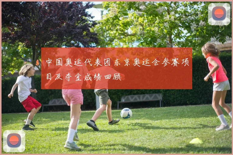 中国奥运代表团东京奥运会参赛项目及夺金成绩回顾